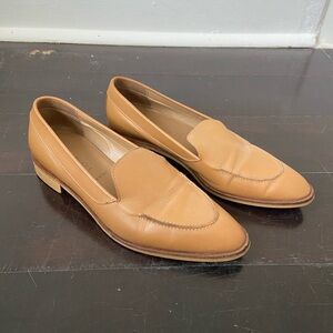 Everlane Tan Leather Loafers